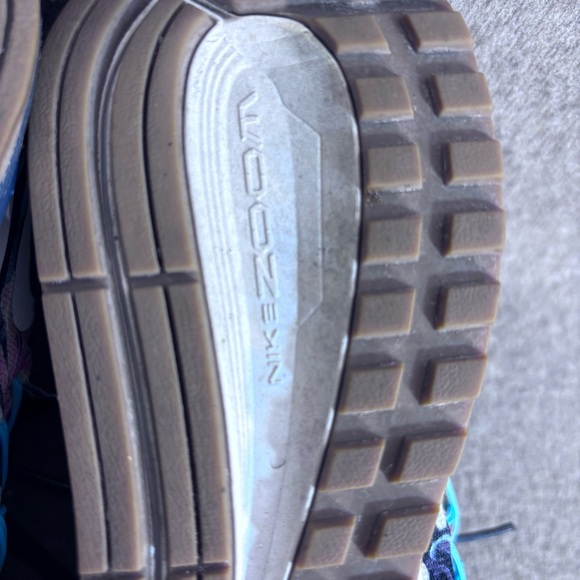 NIKE Sz 8 Zoom Pegasus 32 Floral Running Shoes Lace Up Sneakers Cushioned Soles - Picture 7 of 9